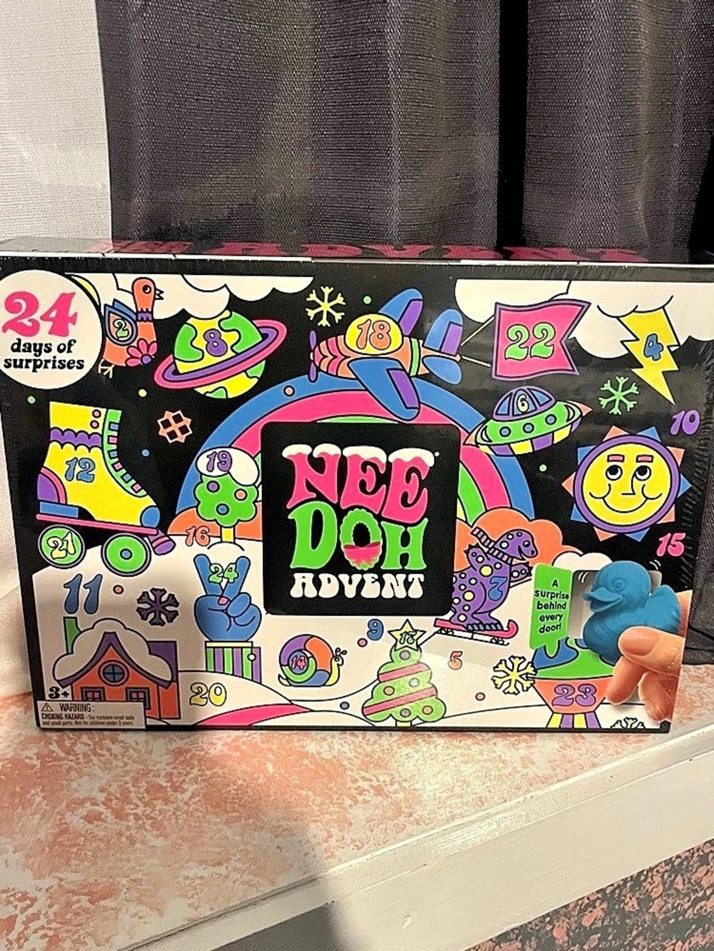 Schylling NeeDoh Advent Calendar Advent Calendar Multicolor NWT